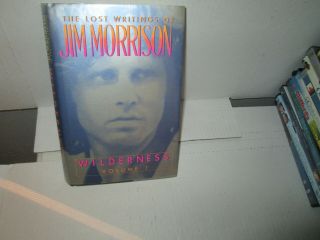 Lost Writings Of Jim Morrison Doors - Wilderness Rare Hardcover Book Poetry 1988