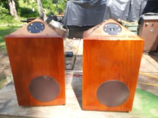 Vintage Shahinian Acoustic Ltd.  Obelisk Speakers Very Rare