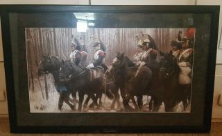 Age Of Empires 3 - Craig Mullins Dutch Riders Rare Signed Numbered Framed Print