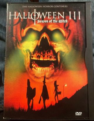Halloween Iii Season Of The Witch Oop Rare Good Times Home Video Dvd Horror Cult