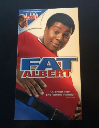 Fat Albert (vhs,  2005) Kenan Thompson - Rare Live - Action Comedy Previous Rental