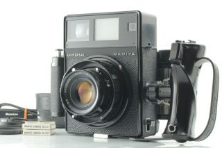 【RARE TOP MINT】 Mamiya Press Universal Film Camera,  100mm f3.  5 Lens JAPAN 603 2