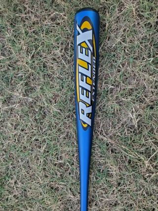 Rare 34/29 - 5 2 3/4 Easton Reflex Extended Alloy Baseball Bat Not Besr Z2k Era