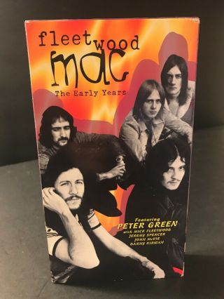 Fleetwood Mac: The Early Years (vhs,  1996) Rare Ntsc Us Documentary Rhino