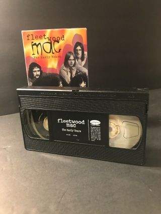 FLEETWOOD MAC: THE EARLY YEARS (VHS,  1996) Rare NTSC US Documentary RHINO 3