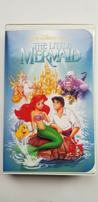 Banned Rare Disney Cover: Little Mermaid Vhs 1990 Can U Find A Phallus Amungus?