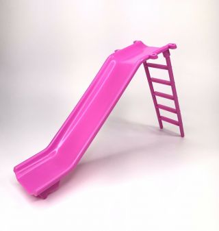 Vintage Barbie Tropical Pool& Patio Playset Replacement Purple Slide W/ Ladder
