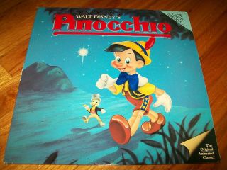 Pinocchio 2 - Laserdisc Ld Very Rare Cav Standard Play Disney