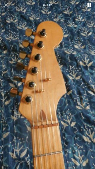 Philip Kubicki Fender Strat Guitar Neck Maple Custom Shop Master Luthier Rare Nr