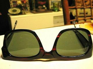 Vintage 60s Ray Ban Plainsman Sunglasses Bausch & Lomb B&l Rare Wayfarer Mod Usa