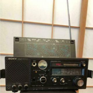 Sony Icf - 6700 Bcl Am / Fm Radio Masterpiece Vintage Rare From Japan Junk