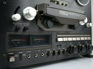 Teac X700R Rare Black 4 Track Bi Directional Record Reel to Reel Tape Player 3