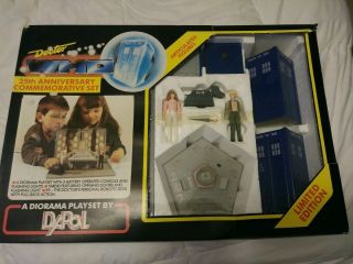 Doctor Who Dapol 25th Anniversary Set Complete