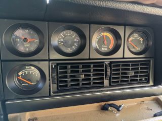 Volvo 240 Turbo Gauge Cluster With Accessory Gauges With Tachometer K10042 Rare