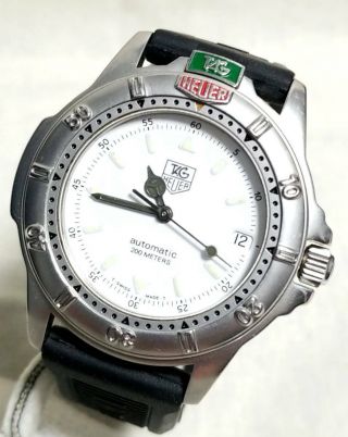 Special Model Rare Tag Heuer 4000 Series Automatic Men 