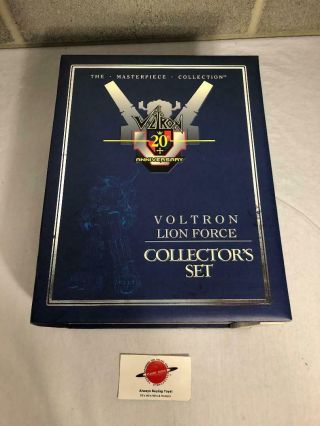 Voltron 20th Anniversary Toynami Masterpiece Lion Force Diecast Set