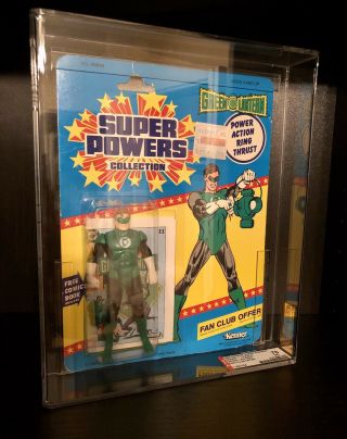 Vintage Powers Green Lantern 12 Back Afa 70