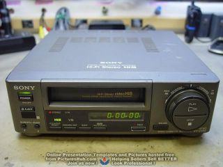Sony Ev - C100 8mm Hi8 Stereo Hifi Vcr Rare - 90 Days