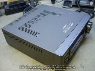 Sony EV - C100 8mm Hi8 Stereo HiFi VCR RARE - 90 Days 2