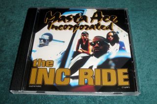 Masta Ace Incorporated The Inc Ride Remix Promo Cd Single/sittin On Chrome/rare