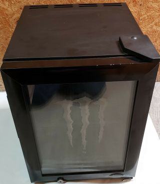 Idw Mini Fridge Light Up Door Refrigerator Monster Energy Rare Fridge