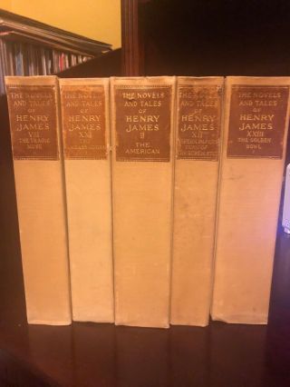 Reduced_very Rare - The Novels And Tales Of Henry James / 1907 - 09