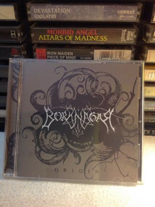 Borknagar Origin (cd,  Oct - 2006,  Century Media) Rare Black Metal Mayhem Immo