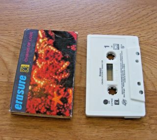 Erasure Chains Of Love Cassette Tape Single Rare 1988 Sire Records Wave Pop