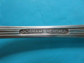 GORHAM HERITAGE (ITALY) SILVER PLATE LARGE SHELL CASSEROLE SPOON SERVER 3