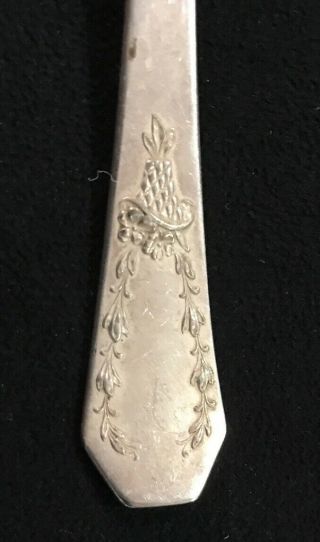 Holmes And Edwards Silverplate Soup Gumbo Spoon Antique 1914 Carolina Pattern 3