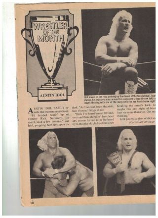 Early Hulk Hogan SPORTS REVIEW Mr WRESTLING 2 NWA WWF 1980 Flair ladies rare AWA 3