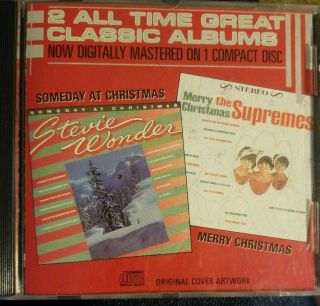 Rare Stevie Wonder - The Supremes : Someday At Christmas Merry Chrismas Cd
