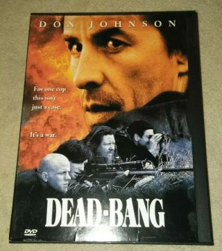 Dead Bang (dvd Rare Oop Don Johnson