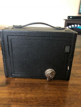 Antique Eastman Kodak Brownie No 2 - Box Camera 3