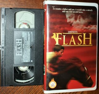 Flash (vhs) Lucas Black,  Ellen Burstyn,  Brian Kerwin.  Vg Cond.  Rare.  Disney Clam