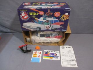 The Real Ghostbusters Ecto - 1 Complete W/ Box Stickers Vintage 1984 Kenner