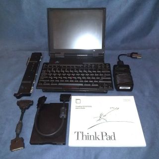 Rare Vintage Ibm Thinkpad 701c Butterfly Keyboard Laptop With