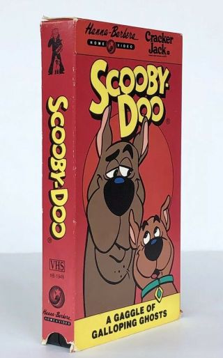 SCOOBY - DOO A Gaggle of Galloping Ghosts (VHS,  1989) RARE Cracker Jack PROMO 3