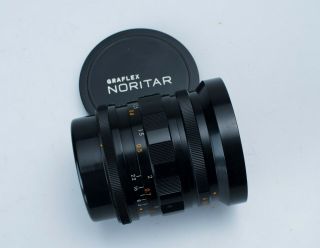 GRAFLEX NORITA 66 40mm f/4 Wide Angle Lens EXC w/ Caps Very RARE 3