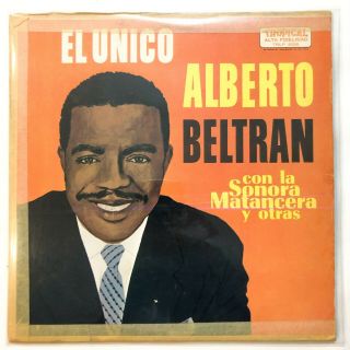 Alberto Beltran - El Unico Lp Vinyl Record Rare Bolero Latin Album 1961