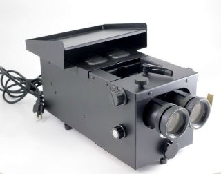 Brackett Fader Stereo Realist 3d Slide Projector - Very Rare -