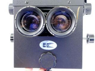Brackett FADER Stereo realist 3D slide projector - very rare - 2