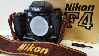 【n Rare Sn 260××××】 Nikon F4 Final Late Model 35mm Slr From Japan