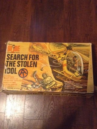 1964 Vintage Gi Joe Adventure Team Search For The Stolen Idol Boxed