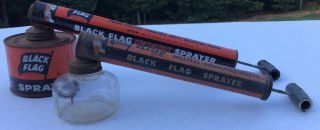 Vintage Black Flag Bug Sprayers