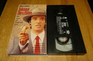 Johnny Stecchino (vhs,  1993) Roberto Benigni Italian With English Subtitles Rare