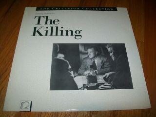 The Killing Criterion Laserdisc Ld Very Rare Great Film