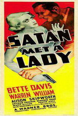 Satan Met A Lady Rare Classic Dvd 1936 Bette Davis