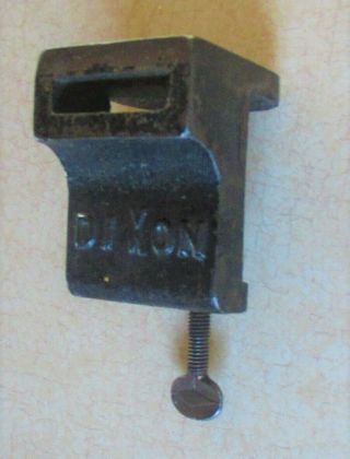 Antique Dixon Cast Iron Jewelers Bench Screw Clamp