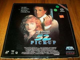 52 Pick - Up Laserdisc Ld Very Rare Roy Scheider Ann - Margret
